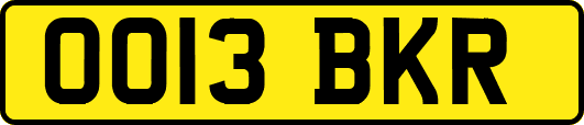 OO13BKR