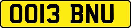 OO13BNU