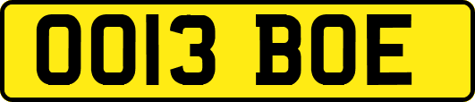 OO13BOE