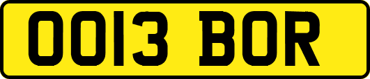 OO13BOR