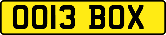 OO13BOX