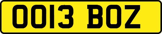 OO13BOZ