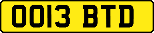 OO13BTD