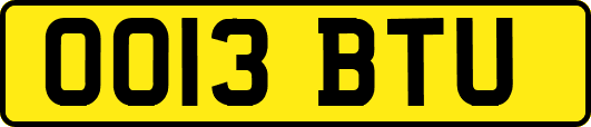 OO13BTU