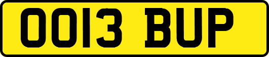 OO13BUP