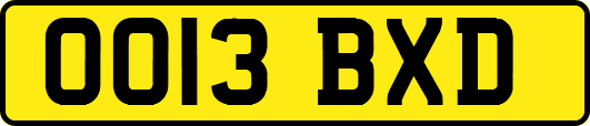 OO13BXD