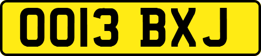 OO13BXJ
