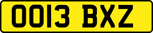 OO13BXZ