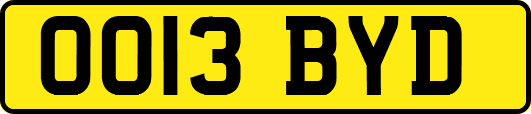OO13BYD