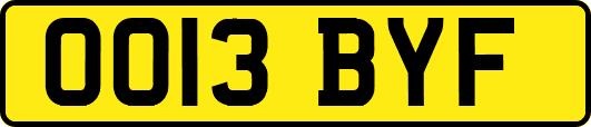 OO13BYF