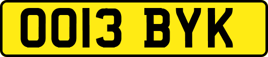 OO13BYK