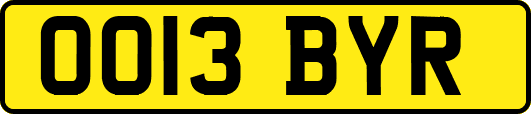 OO13BYR