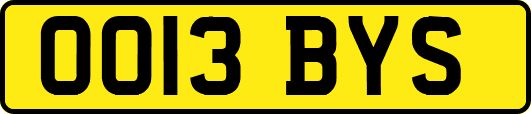 OO13BYS