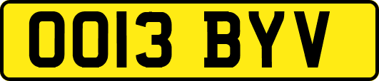 OO13BYV