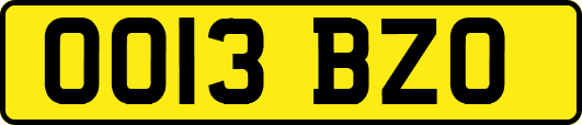 OO13BZO