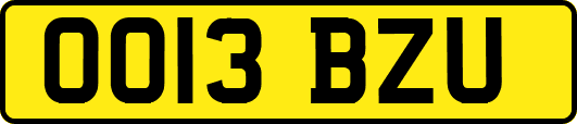 OO13BZU