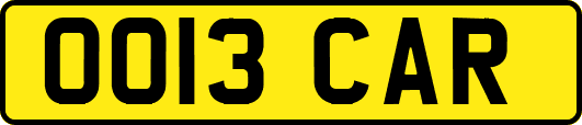 OO13CAR