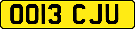 OO13CJU