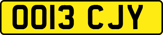 OO13CJY