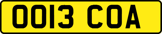 OO13COA