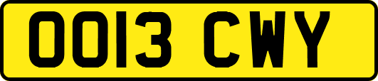 OO13CWY