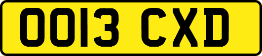 OO13CXD