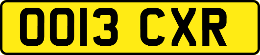 OO13CXR