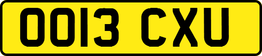 OO13CXU
