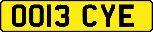 OO13CYE