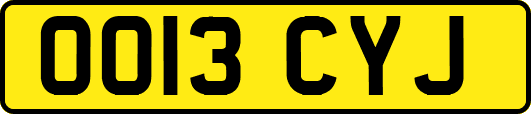 OO13CYJ