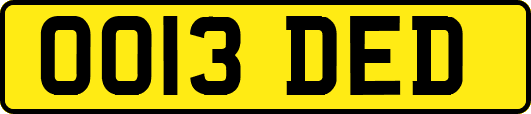 OO13DED