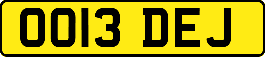 OO13DEJ