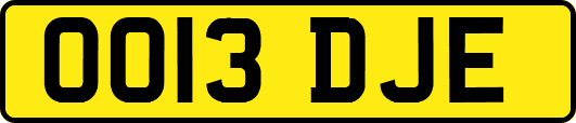 OO13DJE