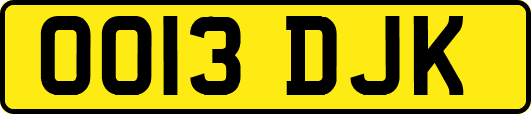 OO13DJK