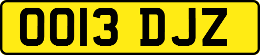 OO13DJZ