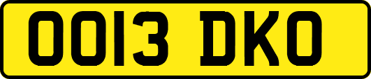 OO13DKO