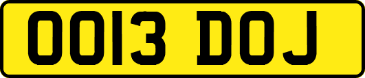 OO13DOJ
