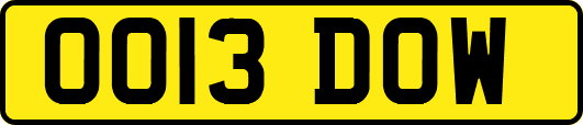 OO13DOW