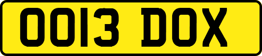 OO13DOX
