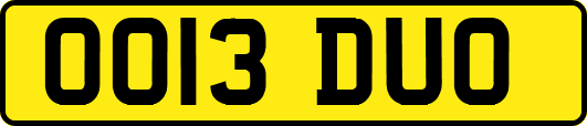 OO13DUO