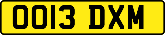 OO13DXM