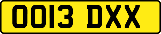 OO13DXX