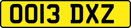 OO13DXZ