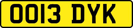 OO13DYK