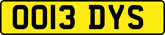 OO13DYS