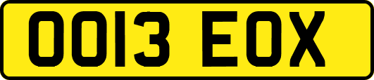 OO13EOX