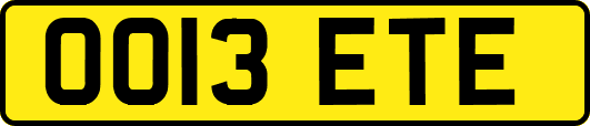 OO13ETE