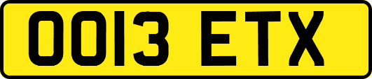 OO13ETX