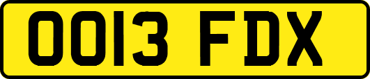 OO13FDX