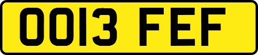 OO13FEF